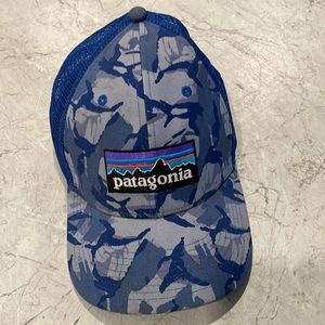 patagonia blue camp ball cap